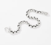 JAI Sterling Silver 5.3mm Round Box Chain Bracelet, 8"